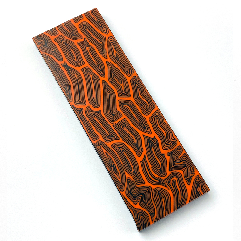 Black/Orange Wave
