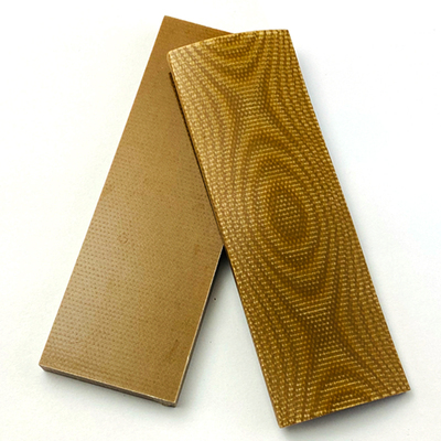 Caramel Brown Canvas Micarta Scales  160×50×8.0mm