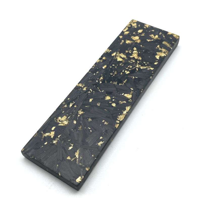 Gold Shreded Carbon Fiber