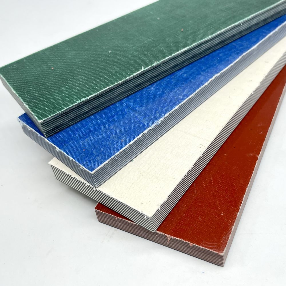 Multi-Color Layered Micarta Scales  160×50×8.0mm