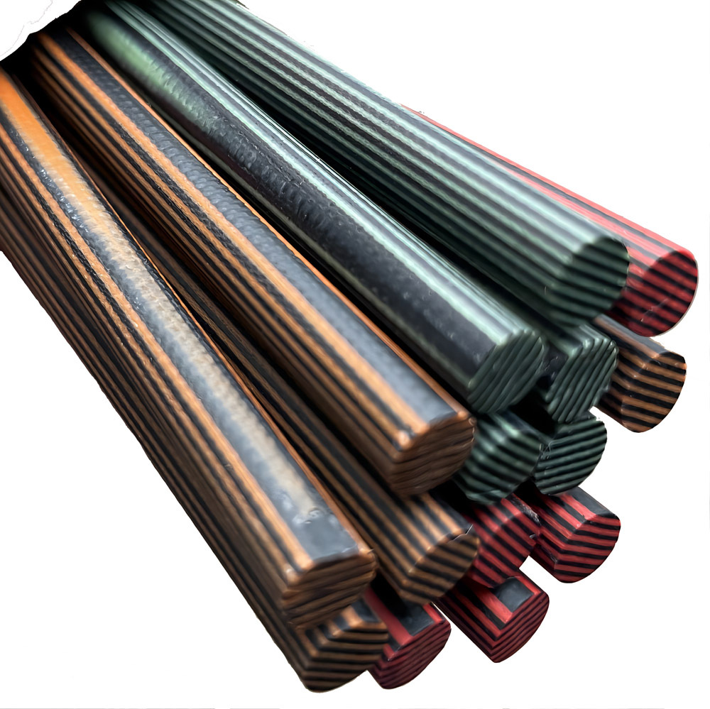 Multi Colored G10 Round Rods 5 Colors 150×6.0mm