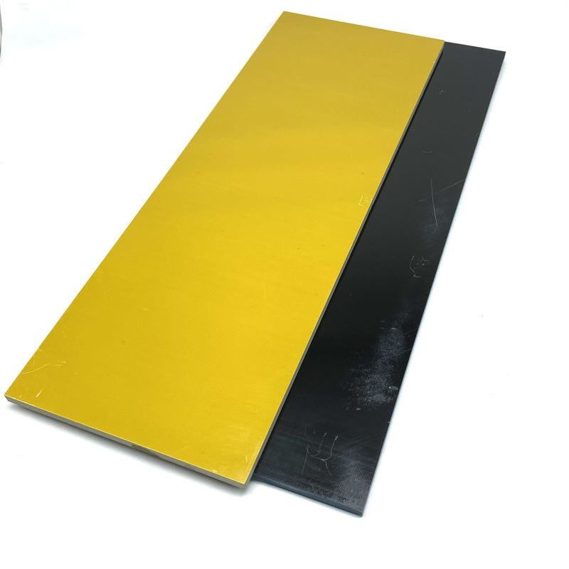 Black/Mellow Yellow Multicolors G10 Sheets