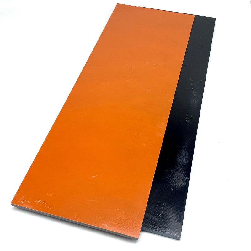 Black/Hunter Orange Multi color G10 Sheets