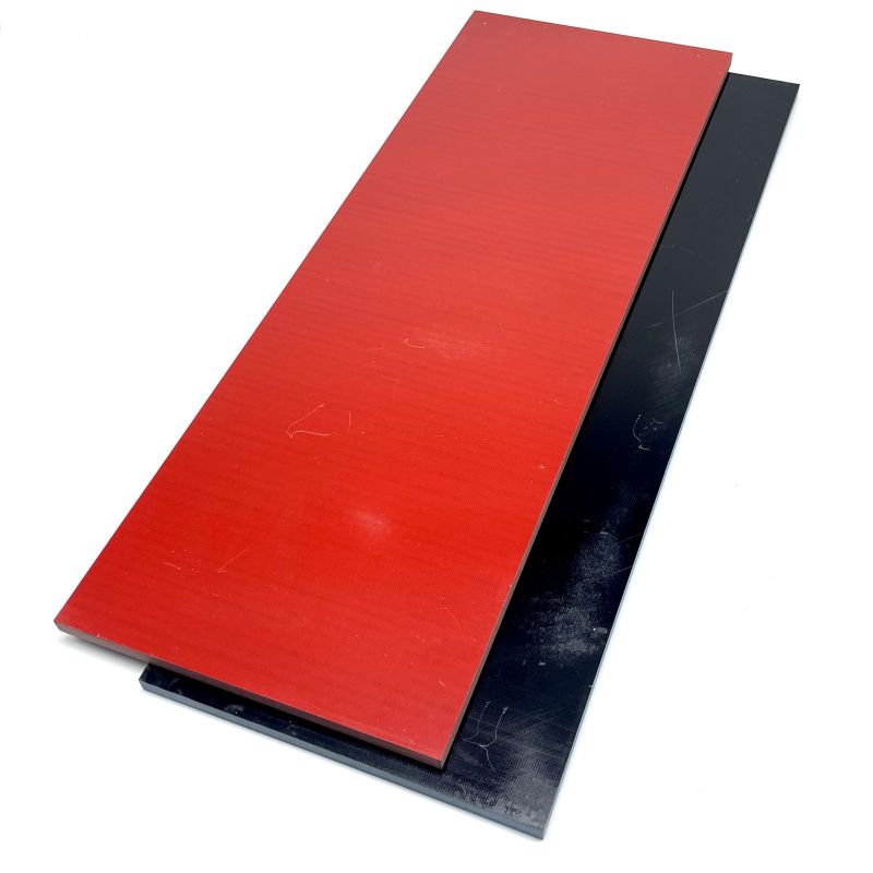 Black/Dark Red Multi color G10 Sheets