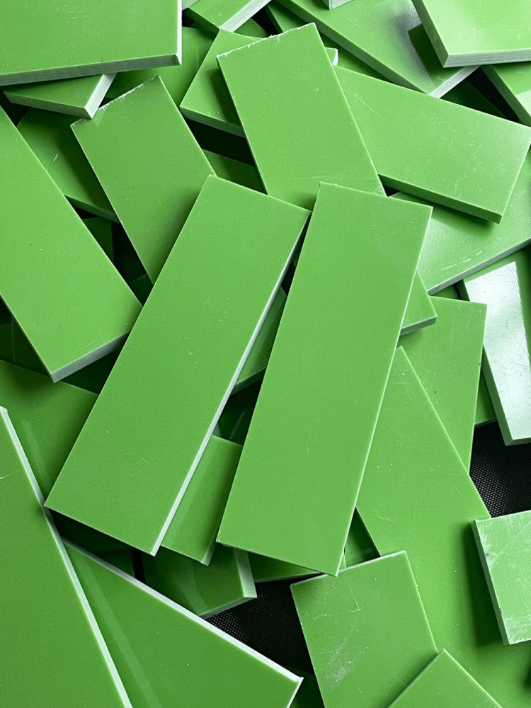 Toxic Green G10 Scales