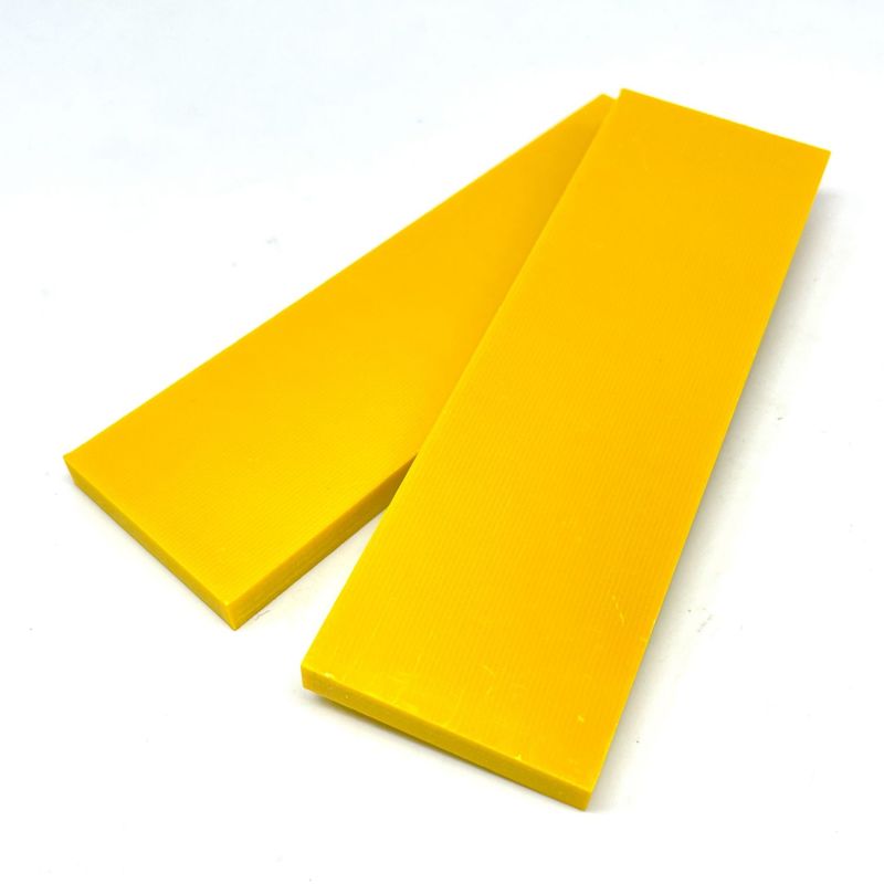 Mellow Yellow G10 Scales - G10 Knife Handle Material
