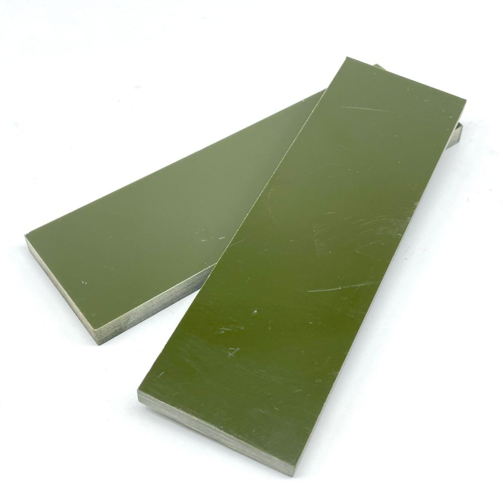Olive G10 Scales - G10 Knife Handle Material