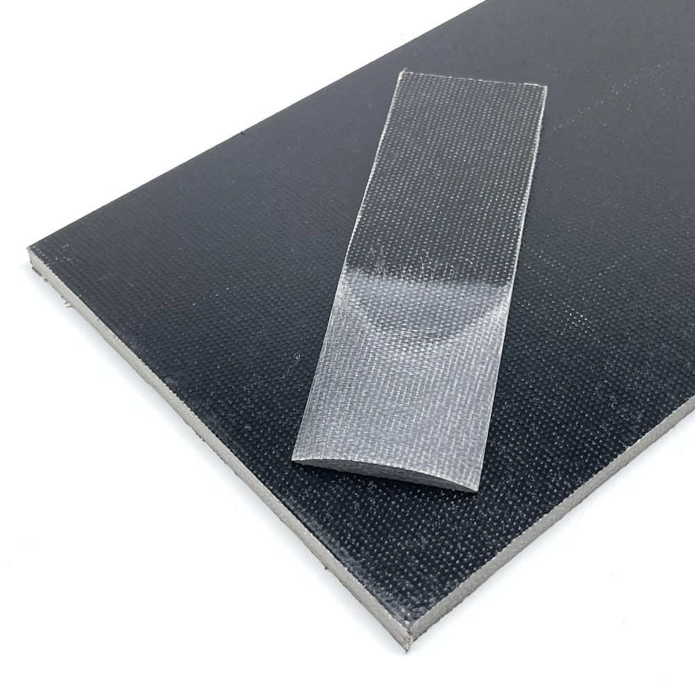 Coarse Weave Black Canvas Micarta Scales/Sheets - Micarta Knife Handle Material