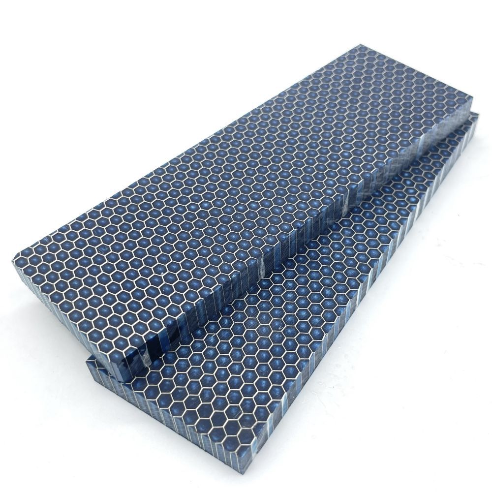 C-Tek Honeycomb Composites knife handle making material 120×40×8.0mm/4.7"×1.5"×0.31"