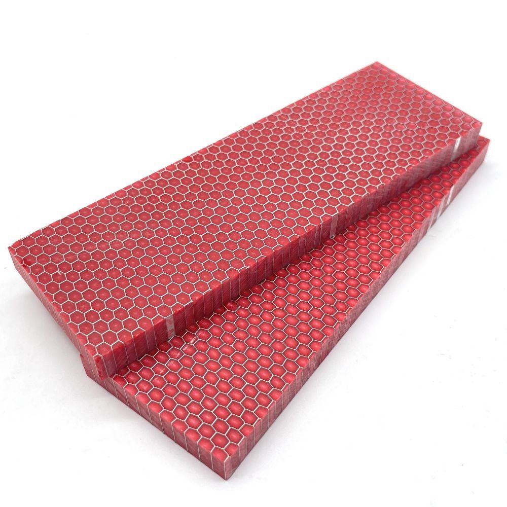 C-Tek Honeycomb Composites knife handle making material 120×40×8.0mm/4.7"×1.5"×0.31"