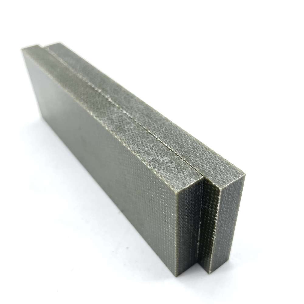 Coarse Weave Olive Green Canvas Micarta Scales/Sheets - Micarta Knife Handle Material