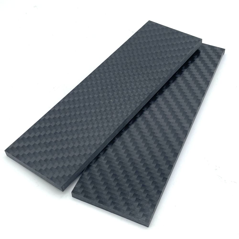 3K Twill Woven Carbon Fiber Scales