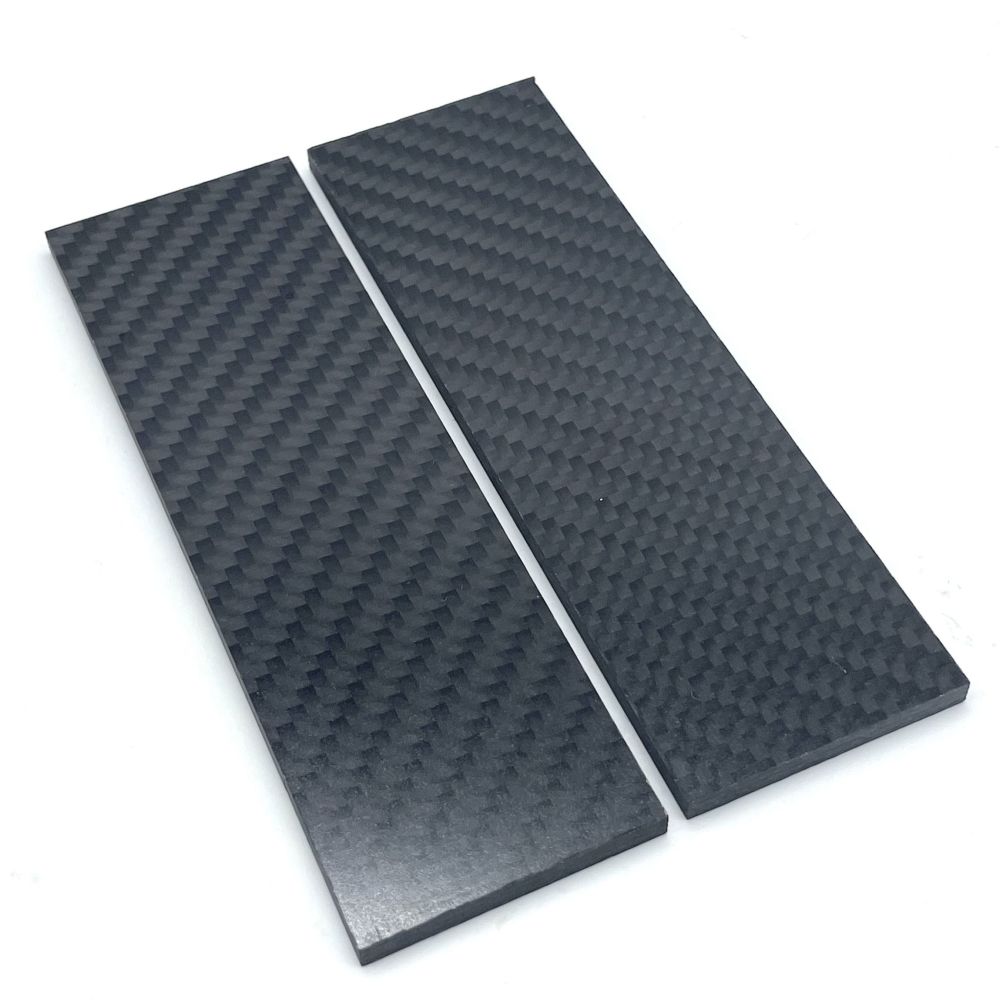 3K Twill Woven Carbon Fiber Scales