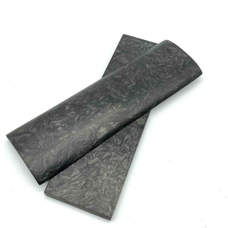 Marbled Carbon Fiber - Knife Handle Material