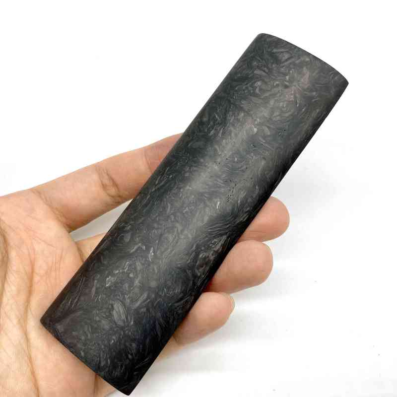 Marbled Carbon Fiber - Knife Handle Material
