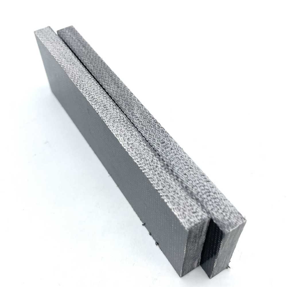 Coarse Weave Black Canvas Micarta Scales/Sheets - Micarta Knife Handle Material