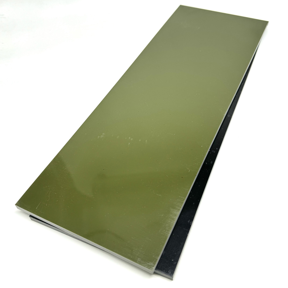 Black/Olive Multi color G10 Sheets - G10 Knife Handle Material