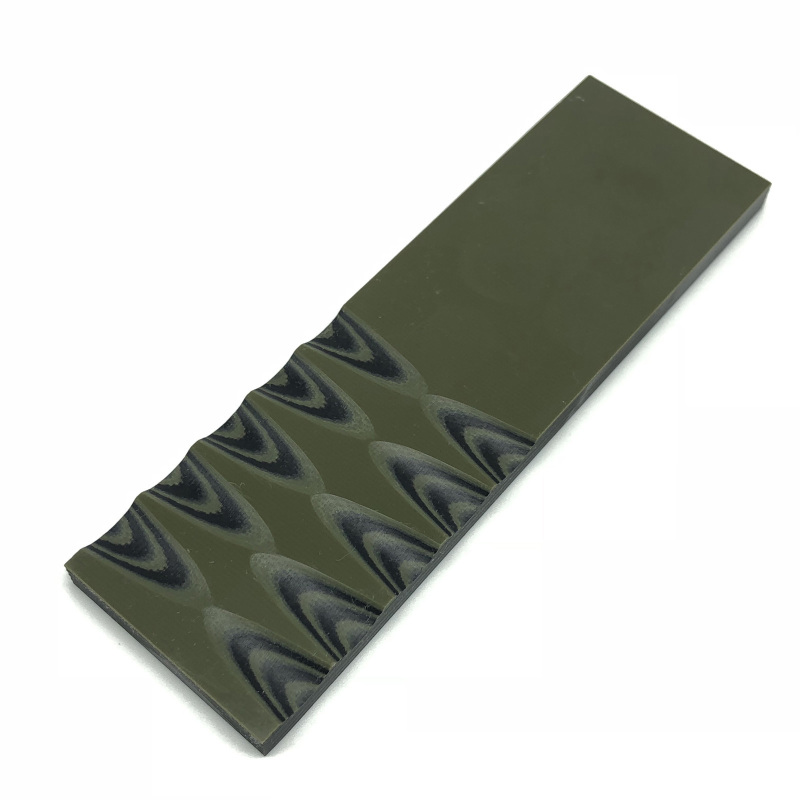 Black/Olive Multi color G10 Sheets - G10 Knife Handle Material