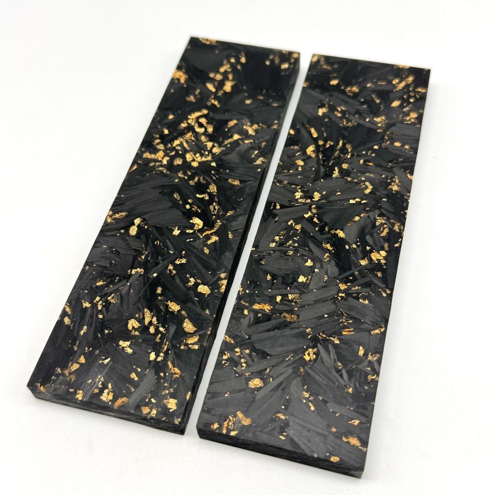 Gold Shreded Carbon Fiber