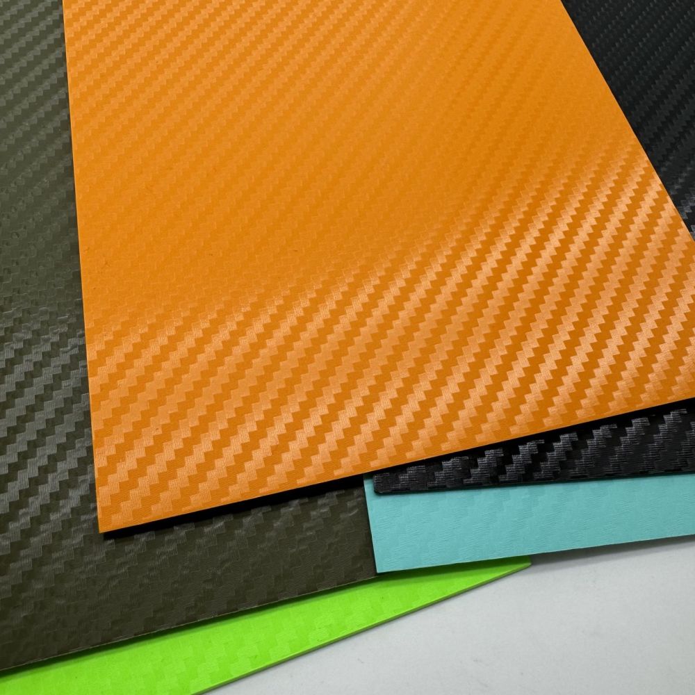 Kydex Sheet - Carbon Fiber Pattern