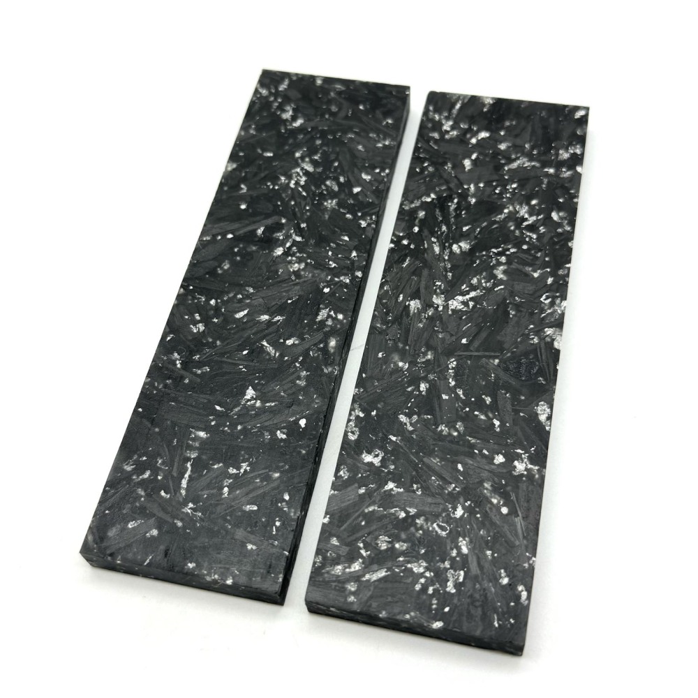 Silver Shreded Carbon Fiber