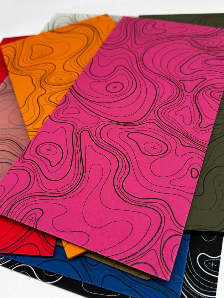 Kydex Sheet - Contour line Pattern