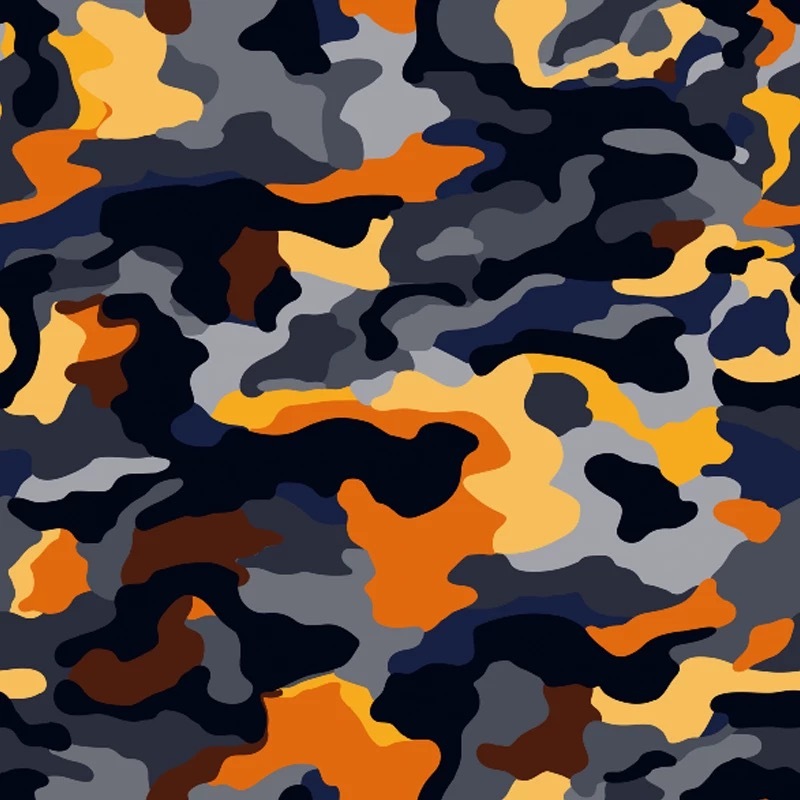 Kydex Sheet - Colorful Camo Pattern