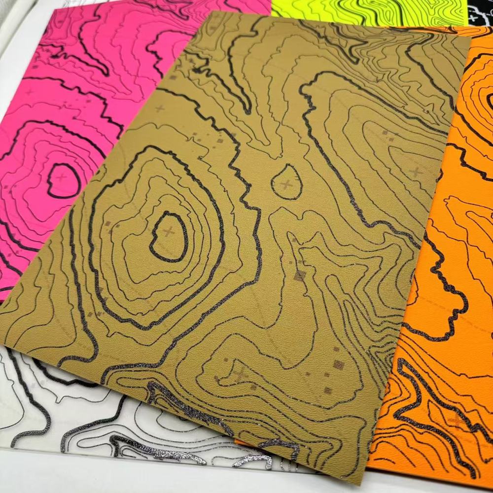 Kydex Sheet - Map Pattern