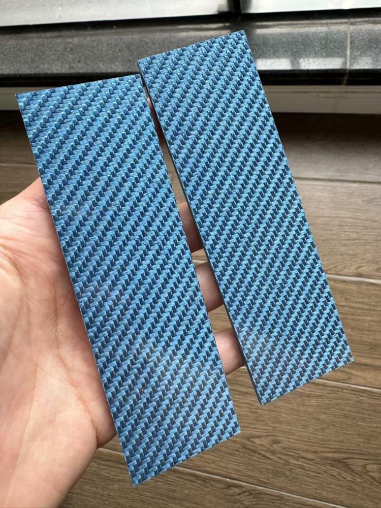 Blue 3K Twill Full Woven Fiberglass