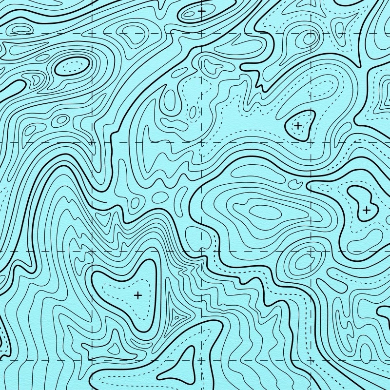 Kydex Sheet - Contour Line Pattern B