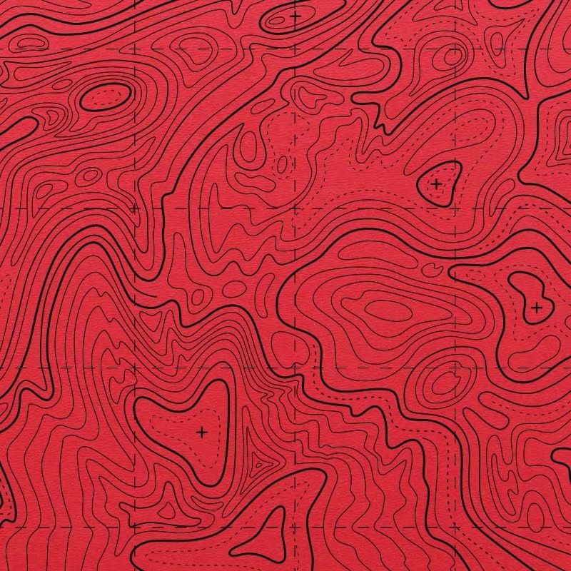 Kydex Sheet - Contour Line Pattern B