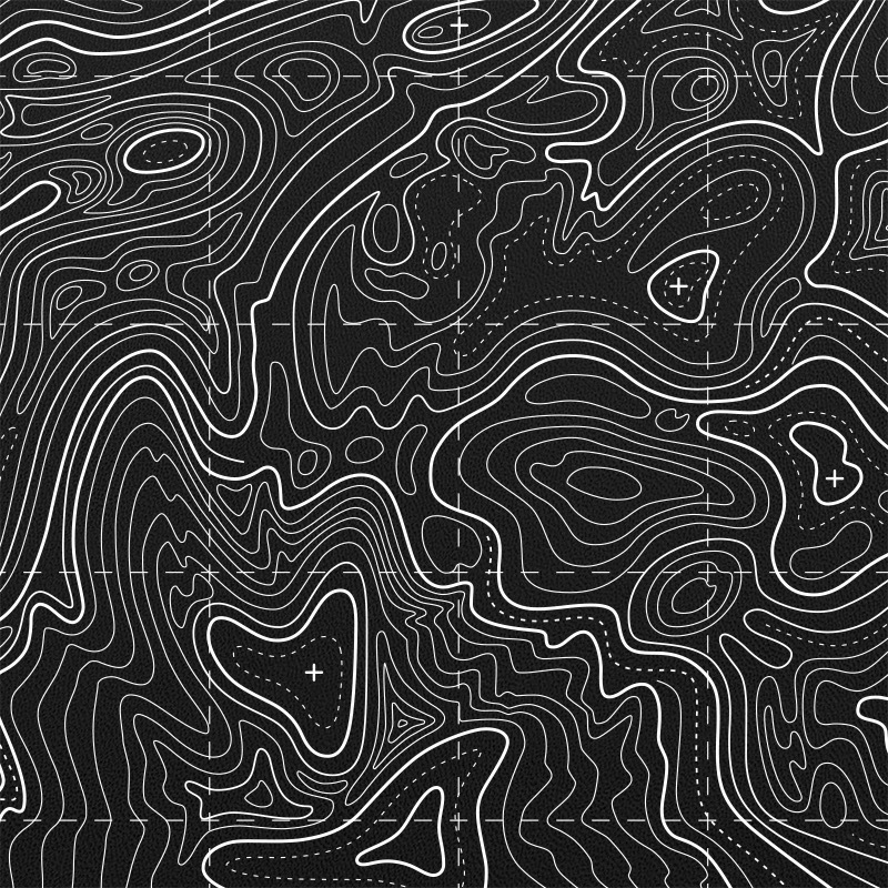 Kydex Sheet - Contour Line Pattern B