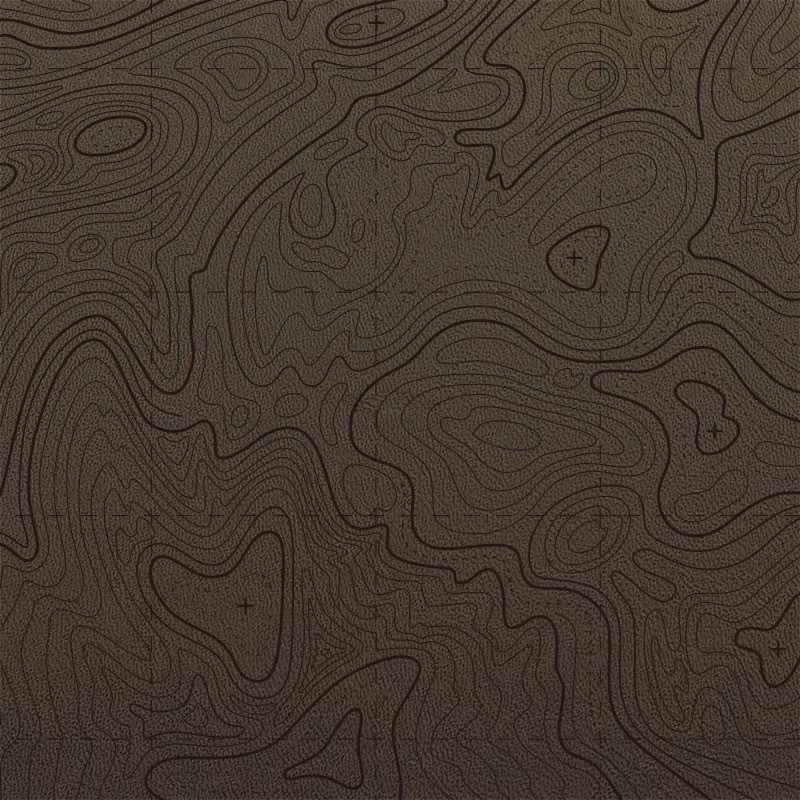 Kydex Sheet - Contour Line Pattern B