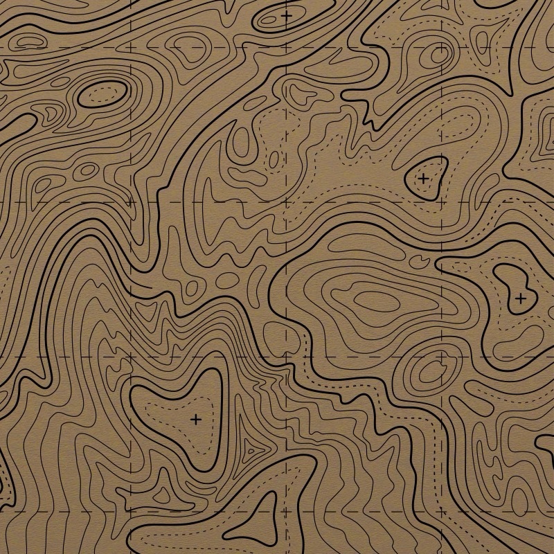 Kydex Sheet - Contour Line Pattern B