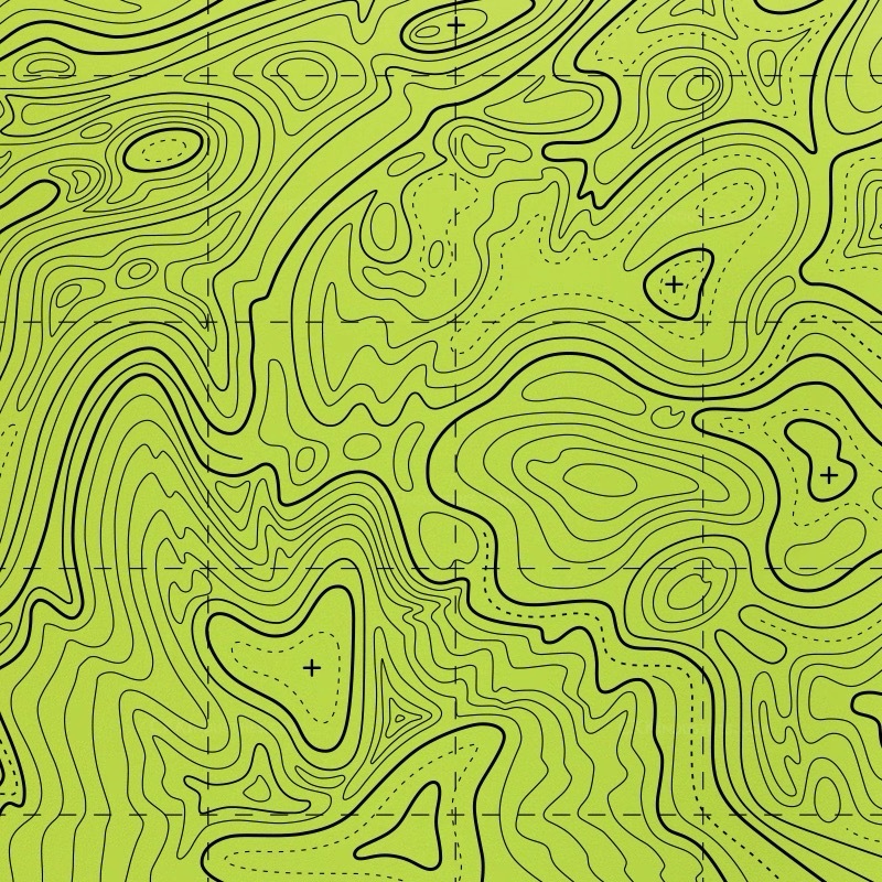 Kydex Sheet - Contour Line Pattern B