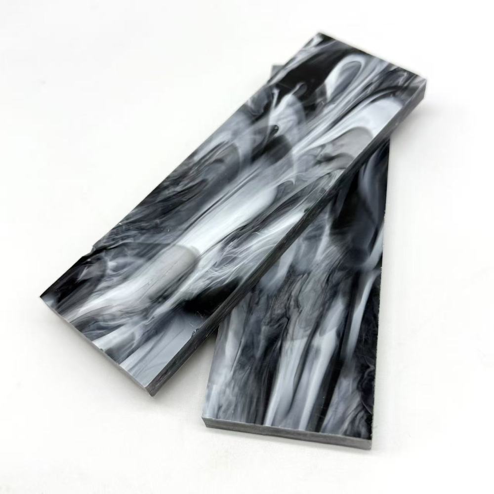 Acrylic Knife Scales - White