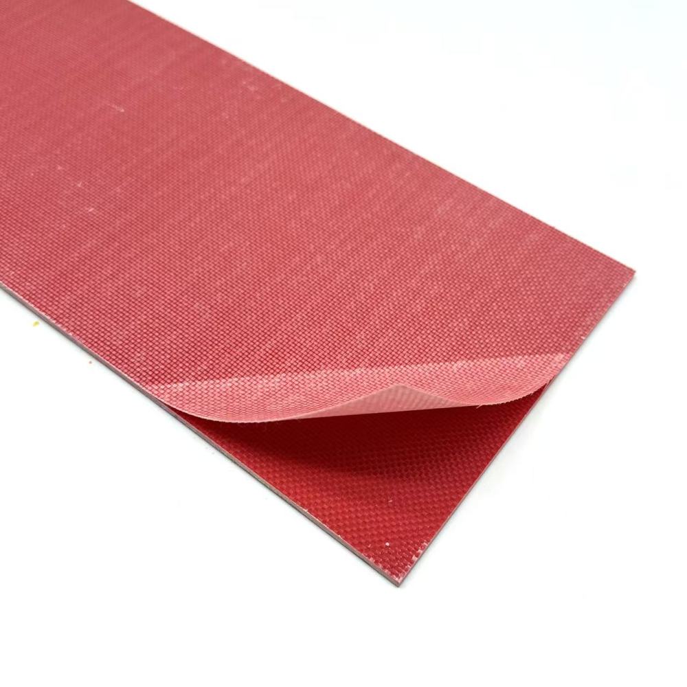 Cherry Red G10 Sheets with Fine Texture - G10 Knife Handle Material