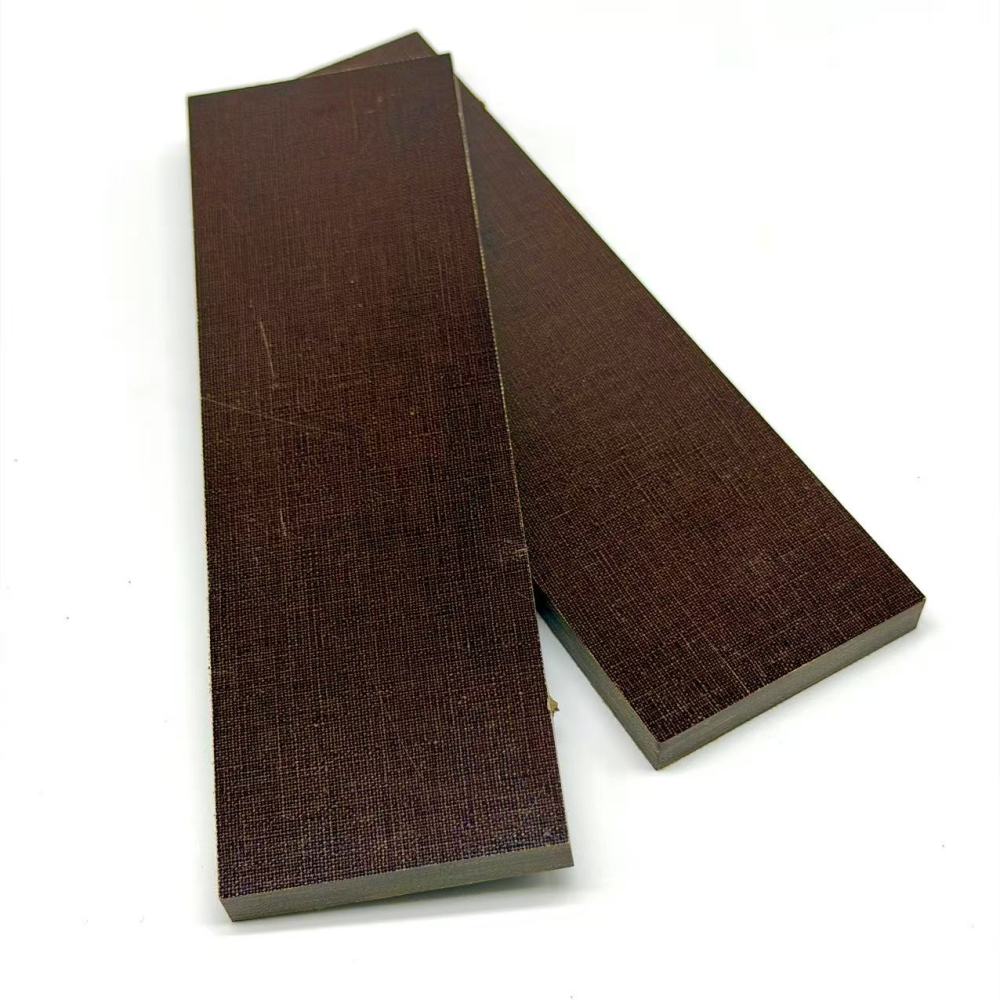 Natural Brown Linen Micarta Scales - Micarta Knife Handle Material