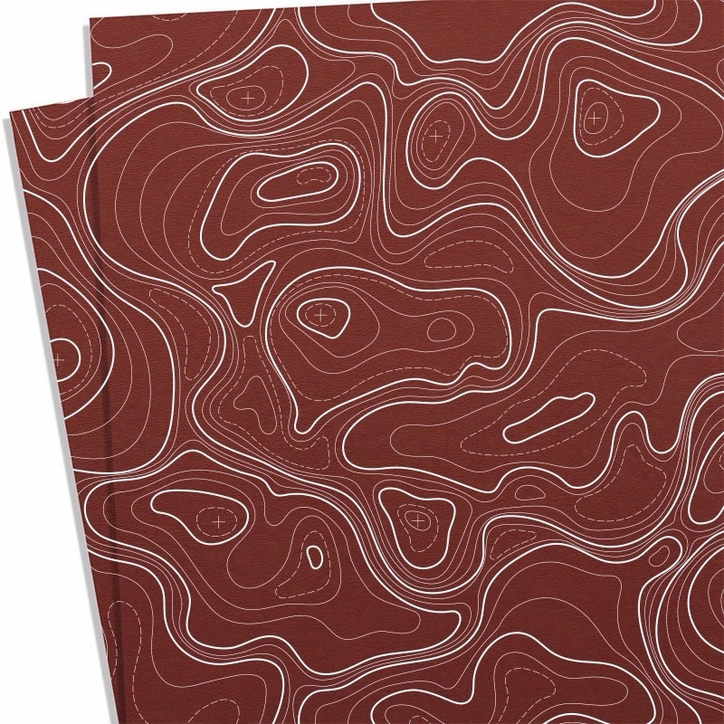 Kydex Sheet - Contour line Pattern