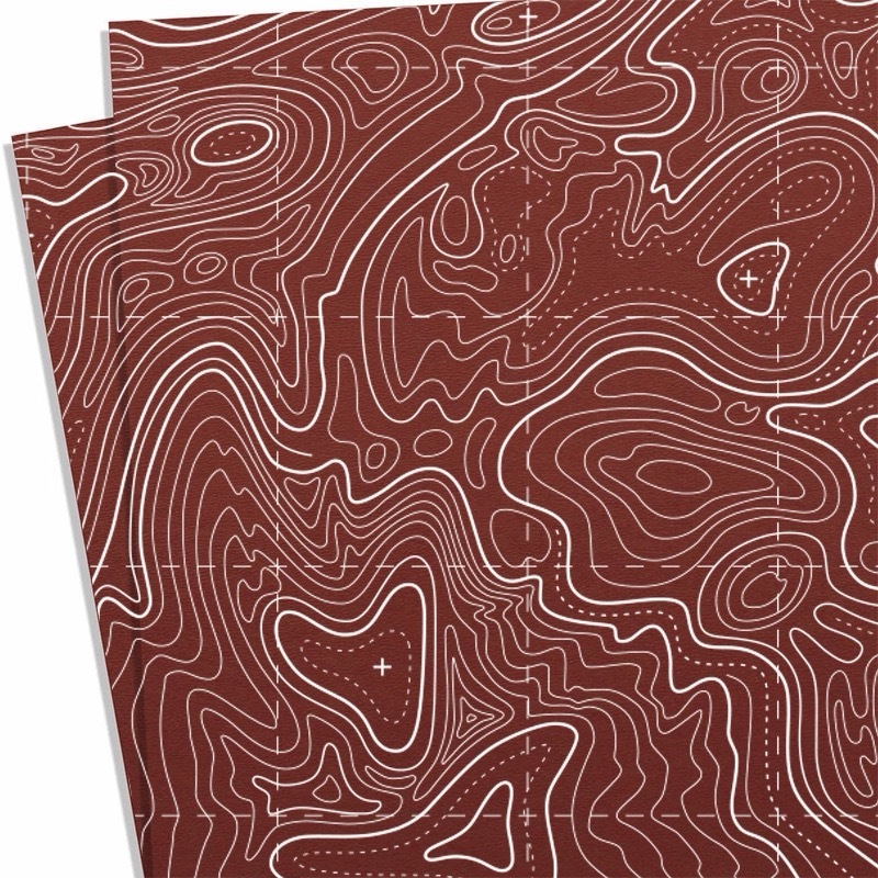 Kydex Sheet - Contour Line Pattern B
