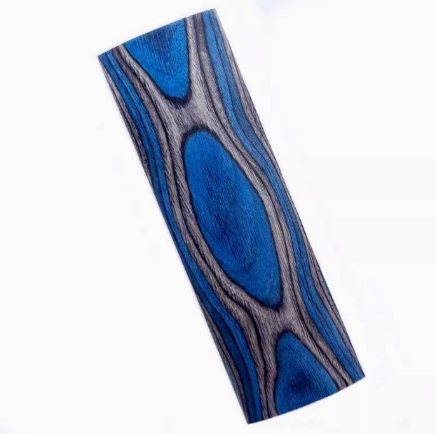 Dyed Laminate Wood - Blue/Grey