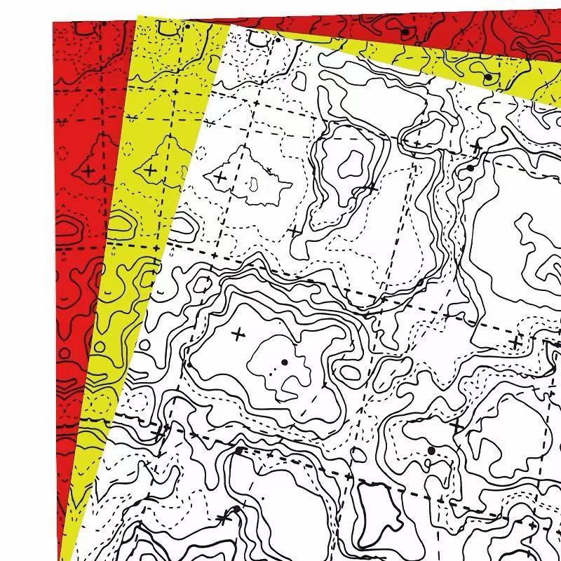 Kydex Sheet - Map Pattern B
