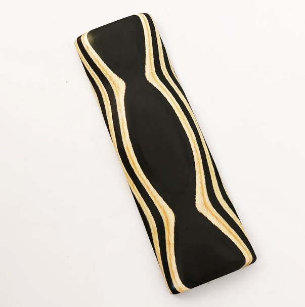 Dyed Laminate Wood - Black/White