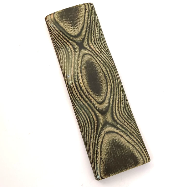 Dyed Laminate Wood - Black/Tan