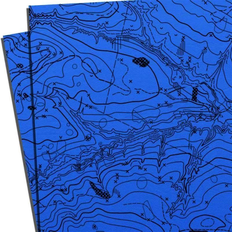 Kydex Sheet - Off Road Map Pattern