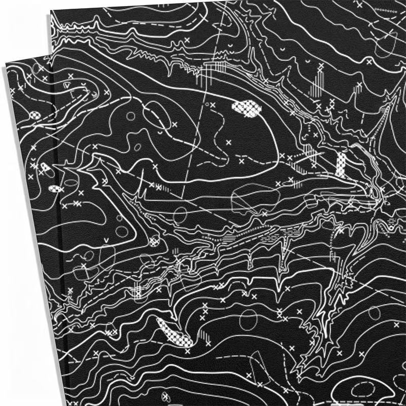 Kydex Sheet - Off Road Map Pattern