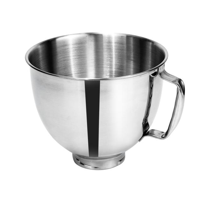 Stainless Steel Mixer Bowl Compatible with KitchenAid 4.5&5 Quart Stand Mixer