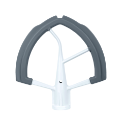 Flex Edge Beater for KitchenAid 6 Quart Bowl-Lift Stand Mixer with 2 Silicone Cookware, Flat Beater Paddle Compatible with Kitchenaid Mixer Accessories