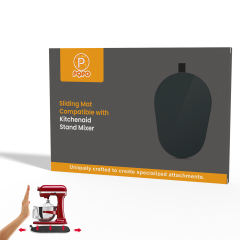 Mixer Sliding Mat for Kitchenaid 6/7/8 Quart Stand Mixer, Slider Mat Compatible with 5-8 Qt Kitchenaid Mixer Accessories