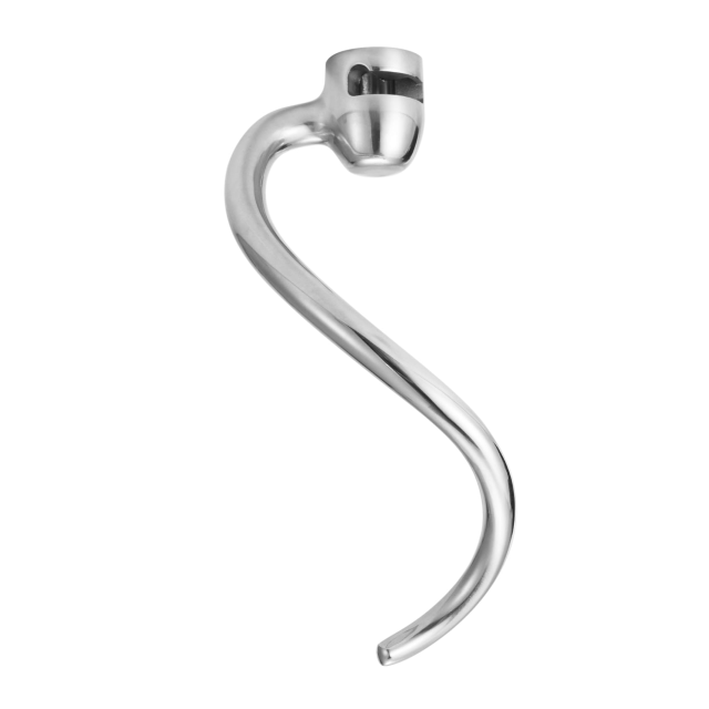 Stainless Steel Spiral Dough Hook Compatible with KitchenAid 6 Quart Bowl-Lift Stand Mixers